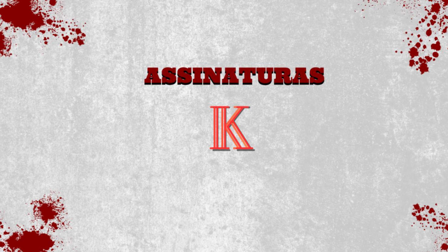 ASSINATURAS